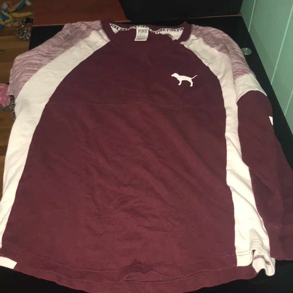 Sweatshirt from pink